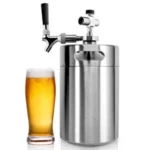 NutriChef 128oz Pressurized Double-Walled Growler Tap System for $83