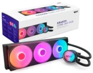 NZXT Kraken Core 360 RGB AIO Liquid CPU Cooler for $85