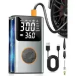 Ofispeed 12V 150PSI Tire Inflator Portable Air Compressor for $11.99