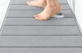 Olanly 30″ x 20″ Thick Memory Foam Bathroom Rug Mat for $7.59