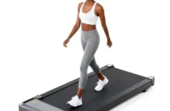 OLIXIS Under Desk Walking Pad Treadmill Now $76