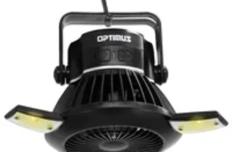 Optimus 4-in-1 Outdoor Fan with LED Light for $34.99