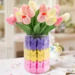 Oriental Cherry Easter Decorations Peeps Bunnies Vase Filler Set for $6.29
