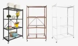 4-Shelf Origami Foldable Racks for $100 with Free Shipping