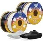 OVERTURE 4KG PETG 3D Printer Filament 1.75mm for $32.29
