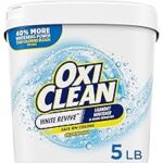 OxiClean White Revive 5lb Laundry Whitener and Stain Remover for $8.43