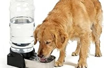 PAKEWAY 2.3 Gallon Automatic Gravity Water Dispenser for Pets – $17.99