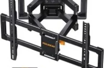 Perlegear 42″-90″ Dual Articulating Arms TV Wall Mount for $31.89