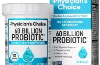 Physician’s Choice Probiotics 60 Billion CFU Capsules for $13