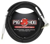 Pig Hog 10′ High Performance Guitar Instrument Cable for $14