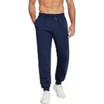 Pinspark Men’s Fleece Lined Joggers with Zipper Pockets for $10.00