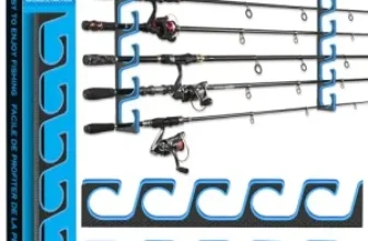 PLUSINNO H5P Fishing Rod Holder Organizer for $8.99