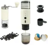 Portable Espresso Coffee Machine and Manual Grinder Set for $20 $20.00
