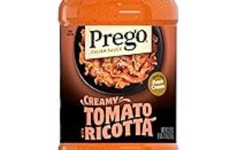 Prego Creamy Tomato Pasta Sauce with Ricotta Cheese – 23.75 oz for $2.36
