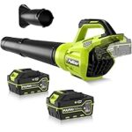 Pulituo 20V Cordless Electric Leaf Blower for $38.49