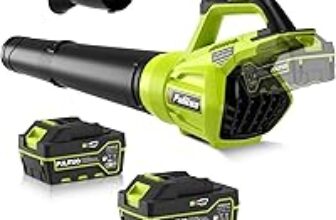 Pulituo 20V Cordless Electric Leaf Blower for $38.49