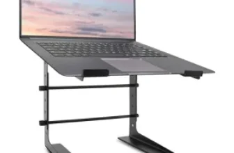 Pyle Portable Adjustable Laptop Stand (Black, PLPTS25) – $15 at Amazon