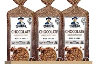 3-Pack Quaker Large Rice Cakes (Chocolate Flavor) for $11