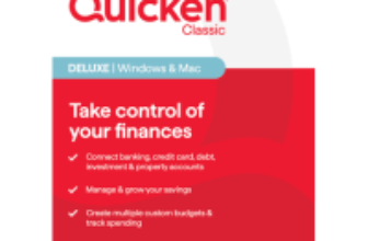 Quicken Classic Deluxe 1-Year Subscription for Windows/Mac – Now $44.99
