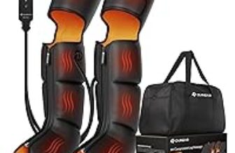 QUINEAR 3-in-1 Leg Massager with Heat & Compression – $89.99 ($179.99 Value)