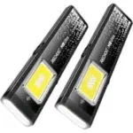 Rechoo Magnetic 8-Modes High Lumens Rechargeable Flashlight 2-Pack for $11.99