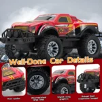 [Amazon US, 64% OFF] Remote Control Cool Off-Road Vehicle Truck, 2.4GHz RC Car with LED Lights – $9.99