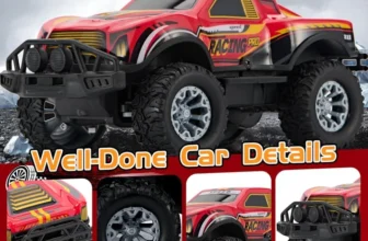 [Amazon US, 64% OFF] Remote Control Cool Off-Road Vehicle Truck, 2.4GHz RC Car with LED Lights – $9.99