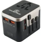 Rhaixcans 4-in-1 35W Worldwide Travel Adapter for $15.59