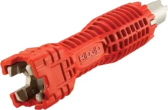 RIDGID EZ Change Plumbing Wrench Tool for Faucet Installation – $23