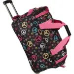 Rockland Melbourne 22″ Hardside Expandable Spinner Duffle Bag for $17