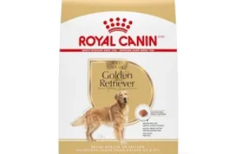 Royal Canin Golden Retriever Adult Dry Dog Food 30 lbs for $25