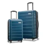 Samsonite Omni 2 Hardside Expandable Luggage Set (20″ & 24″) for $140