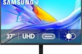 Samsung ViewFinity S80D 37″ Monitor $299.99