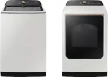 Samsung 5.5 Cu. Ft. Smart Top Load Washer & 7.4 Cu. Ft. Electric Dryer Package for $1499.98