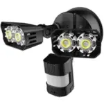 SANSI Eco Series 18W LED Motion Sensor Outdoor Light Now $13