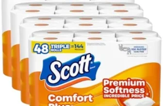 48-Roll Scott ComfortPlus Toilet Paper for $17 with Subscribe & Save