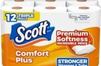 Scott ComfortPlus Toilet Paper 12 Triple Rolls for $6.49
