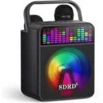 SDRD SD-512 Wireless Karaoke Machine with 2 Wireless Mics for $32.99