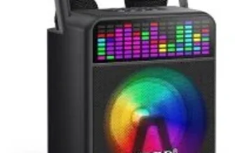 SDRD SD-512 Wireless Karaoke Machine with 2 Wireless Mics for $32.99