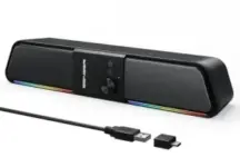 SENZER CS20 2-in-1 Bluetooth Speakers with RGB Light for $9.49