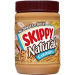 Skippy 26.5oz Natural Peanut Butter Creamy Spread Jar for $2.61