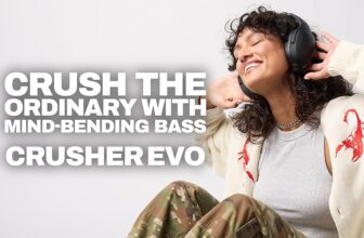 Skullcandy Crusher Evo Wireless Headphones in True Black for $99