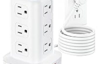 SmallRT 12-Outlet Surge Protector with 4 USB Ports for $16.99