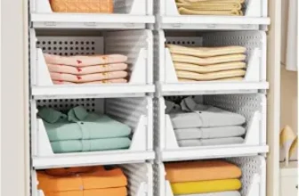 5-Pack SNSLXH Stackable Multifunctional Closet Storage Baskets for $32