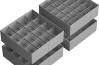 Songmics 4-Pack Drawer Organizers $12.99