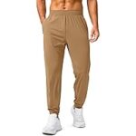 Soothfeel Men’s Jogger Pants with Zipper Pockets for $11.39
