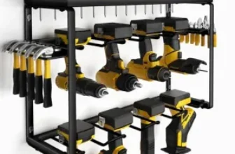 Spampur 8-Slot Wall Mount Power Tool Organizer for $20
