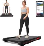 Sperax Walking Treadmill Pad with APP, 3 in 1 Under Desk Treadmill, 400W Low Noise Walking Vibration Pad with Remote Control,Portable Treadmills $149.99 (35%Off)