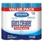 Sprayway 19 oz. Glass Cleaner Aerosol 4-Pack for $7.26
