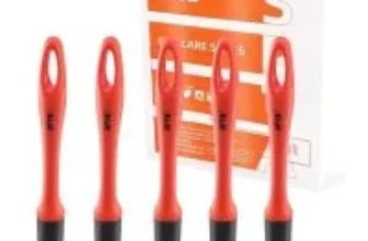 SPTA Car Detailing Brush Set (5-Pack) for $9.56